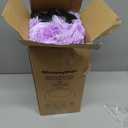 Huge Bean Bag Covers Only, Fluffy Stuffed Beanbag Chair Covers No Filler, Washable Bean Bags Cover for Adults, Stuffed Animal Bean Bag Anti-Slip, 6FT, Purple