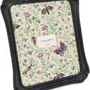 Laura Ashley (8x10 Vintage-Inspired Simple Ornate Picture Frame, Horizontal & Vertical for Tabletop and Wall Display, Home Dcor, Floral, Resin Frame (8x10, Black)