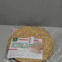 UNIGREEN Woven Placemats Set of 6, Round Rattan Placemats,Natural Hand-Woven Water Hyacinth Placemats,Farmhouse Weave Place Mats (Dia12' - Water Hyacinth)