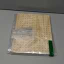 9.8 x7.7 Inches Crochet Blocking Board with Pegs, Wooden Blocking Boards for Granny Square Projects, 20 Pcs Stainless Steel Rods