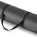 Amazon Basics Extra Thick Exercise Yoga Mat with Carrying Strap