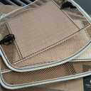Autopeck Cooling Car Seat Covers Protector Cushion Standard Size Full Air Flow Ventilated Cover Pad Mat Breathable for Car Seat Driver Auto Chair Pads (Bamboo hue)
