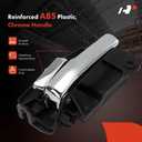 A-Premium Front Left Driver Side Interior Door Handle Compatible with Lincoln LS 2000 2001 2002, Black Housing with Chrome Lever, Replace# YW4Z-5421819-AA, YW4Z5421819AA