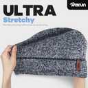 ROXUN Beanie for Men/Women Winter Hat Knit Cuffed Soft Warm Unisex Skull Stocking Cap (Gray)
