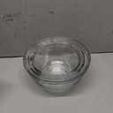 Anchor Hocking Anchor 3-Piece Glass Mixing Bowl Set, Clear