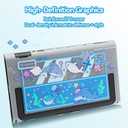 GeekShare Slim Cover Case Compatible with Switch 2, Shock-Absorption and Anti-Scratch PC Cover Skin for Switch 2 Game Console - Shark Party