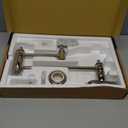 Kingston Brass KS3106AL Restoration Wall Mount Pot Filler Kitchen Faucet, Polished Nickel
