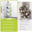 Aitatty Standing Shower Caddy Corner: 4-tier Rustproof Shower Organizer Shelf - Floor Shower Corner Shelf Rack Stand for Bathroom Chrome