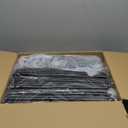 Wardrobe Closet, Quick and Easy Assembly, Black Portable Closet with 2 Hanging Rods 4 Storage Shelves and 8 Side Pockets, Sturdy and Stable Clothes Rack with Cover, for Bedroom and Dormitory