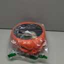 FUNPENY Halloween Candy Bowl, Animated Pumpkin Candy Holder, Lighted Red Eyes and Sound Candy Dish with Motion Activated for Trick-or-Treaters Party