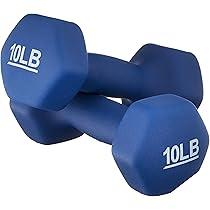 Neoprene Dumbbell Hand Weights
10LB Weight