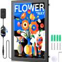 27x40 Inch Led Movie Poster Frame with Dimmer Backlit Poster Frame for Acrylic Art Poster Painting Christmas Birthday Gift for Kids Wife Husband Movie Theater Room