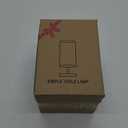 Dinosaur Lamp, Dinosaur Room Decor for Boys, 3 Level Dimmable Wood Nightstand Desk Base Flaxen Fabric Shade for Bedroom Living Room, Dino Gifts for Boys