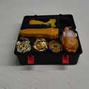 Battling Top Burst Launcher Game Set, 12 Spinning Tops Burst Gyros 2 Launchers with Storage Box Great Birthday Present for Boys Age 6 8 9 10+