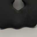 Bed Sore Cushion for Butt  Wheelchair Donut Pad for Tailbone & Coccyx Relief. Memory Foam Eases Sciatica, Hemorrhoids, Pressure Sores. Anti-Slip Cover  for Elderly, Bedridden, Prostate & Post Natal (Black)