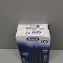 Oral-B iO Simple Clean Rechargeable Electric Powered Toothbrush, Night Black with 1 Gentle Care Brush Head and 1 Black Travel Case - Automatic Pressure Sensor to Protect Gums - 3 Modes - 2 Min Timer