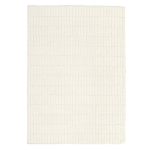 100% Authentic Capitola Tufted Handmade Woolen Area Rug Bedroom Decor Office Rug (Ivory, 39x24,5in)
