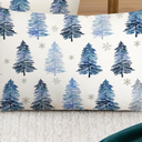 AACORS Christmas Pillow Cover 12X20 Inch Christmas Tree Snowflake Decoration Holiday Farmhouse Winter Pillow Case Decor for Home Sofa Couch 