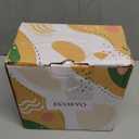 Glass Food Containers with Glass Lid, Microwave Safe Food Storage Container, Large 4 Pack Round Shape, Food Containers with Lids, Meal Prep containers with Leak Proof Lid.