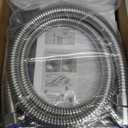 Handheld Toilet Bidet Sprayer  Adjustable Water Pressure, with Hose, Feminine & Pet Wash Kit, Bathroom Hygiene Attachment for Cloth Diaper Cleaning (Easy to Install, Stainless Steel) (1 Pack)