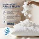 MIULEE 20x20 Throw Pillows Inserts 2 Pack, Decorative Pillows for Couch Bed