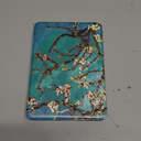 CoBak Case for All New 6 Inch Kindle 2024 and 2022 (11 Generation) - PU Leather Smart Cover, Auto Sleep and Wake, Premium Protective Case for Kindle Basic (Almond Blossoms)