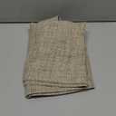 DriftAway Linen Textured Curtain Valances for Windows Light Filtering 3 Inch Rod Pocket Farmhouse Country Rustic Kitchen Valances for Bedroom Living Room Bathroom 18 inch Length Khaki