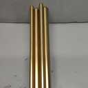 Double Curtain Rod Gold for Large Window 68-140 In, Decorative Bird Finials