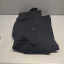 Women's Winter Pea Coat Notch Laple Double Breasted Casual Wool Blend Trench Coats (X-Large, Black)