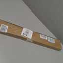 No Drill Cordless Vinyl Mini Blinds,White,23.5" W x 36" H