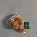 Kurt Adler Burger Bun Bag Ornament, 3.5"