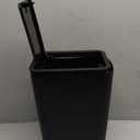 TIPGO Bathroom Trash Can with Lid, 10 Liter/ 2.6 Gallon Slim Garbage Can, Small Trash Bin Waste Basket with Pop-Up Lid for Kitchen, Bedroom, Living Room, Office (Black)