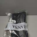 YIANNA Women's Underbust Latex Sport Girdle Waist Trainer Corsets Cincher Hourglass Body Shaper Weight Loss (Black, XS)