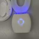 Ultrasonic Toothbrush for Adults - Automatic Electric Toothbrush with Soft Bristles & 30s Timer Rechargeable Portable Design with Wireless Charging Waterproof & Washable for Travel & Home Use (White)