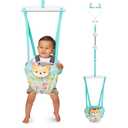 Infantino 2-in-1 Music & Lights Fox Doorway Jumper, Engaging Activity Jumper with Adjustable Strap & Motion-Activated Sounds for Babies 4 Months+