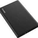 Caraele 500GB Ultra Slim Portable External Hard Drive USB3.0 HDD Storage Compatible for PC, Desktop, Laptop, MacBook, Chromebook, Xbox One, Xbox 360, PS4 (Black)