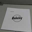 Bakeley 12-inch Air Crisp Perforated Pizza Pan with Hole, Heavy Duty Carbon Steel, Non-Stick Pancake Bakeware for Oven Baking (Champagne Gold)