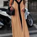 PRETTYGARDEN Womens Maxi Dress 2026 Summer Sundress V Neck Spaghetti Strap Flowy Elegant Party Dresses Beach Vacation Clothes (XL)