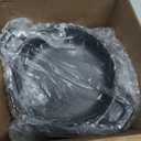 Mini Cast Iron Skillets 5 x 5 x 1.3 Inch Cast Iron Pan Small Ramekin Set Black Casserole Dish Cookware Oven Safe Mini Skillets for Kitchen Indoor Outdoor Picnic (4 Pack)