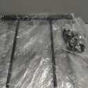 Mini Fridge Stand, Fridge Stand with Storage, 2 Drawer Fridge Cart, Organizer Unit for Mini Fridge, Fridge Stand with Metal Frame and Fabric Drawers, Mini Fridge Table with 4 Swivel Wheels (Grey)