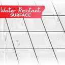 XFasten Square Peel and Stick Tiles - 10pcs 12' x 12' White Kitchen and Bathroom Backsplash