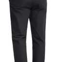 baleaf Men's Golf Pants 30"/32" Elastic Waist Lightweight (Black, XXXL)