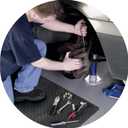 Performance Tool W88989 24-Inch X 24-Inch Protective Diamond Shape Anti-Fatigue Interlocking Floor Mat (24 Square Feet) , Grey
