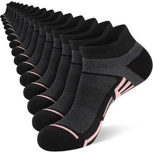 shnn 10/15 Pairs Womens Ankle Socks Lightweight Breathable Casual Low Cut Socks for Women With Heel Tab, Size: 6-10