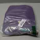 Lunch Box Lunch Bag for Women Girls Teens, Cute Lunch Box Cooler Bag, Portable Small Insulated LunchBox Reusable Corduroy Lunch Tote for Work/Travel/Picnic/School (Purple)