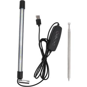 LED Grow Light, 4H 8H 12H Timing 6 Modes Full Spectrum 5W USB 5V Telescopic Small Grow Light for Seedings Succulents Small Plants