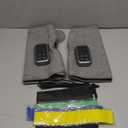 Mother Gifts for Daily Pain & Comfort Use, Cordless Leg Compression Massager with Heat, Calf Massager with Adjustable Wraps, Relaxing Gifts for Women, Him, Her, Dad, Runner & Seniors (Lightgray)