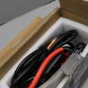 EPOWREY 15 AMP Golf Cart Charger for 48 Volt EZGO RXV & TXT with 3 Pin Triangular Plug-Lead Acid Battery