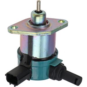 JEENDA Fuel Shutoff Solenoid 17208-60010 for Kubota V1205 V1505 V1305 D1105 D1005 D905 Engine 12V Stop Solenoid Valve 17208-60012 17208-60015 17208-60016 17208-60017
