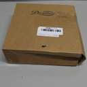 Peryiter 100 Pcs Happy New Year Napkins 2026 New Year's Eve Napkins 13 x 13 Inch Black Gold Paper 2 Ply Disposable for Cocktail Holiday Paper for Party Decoration(Plain)